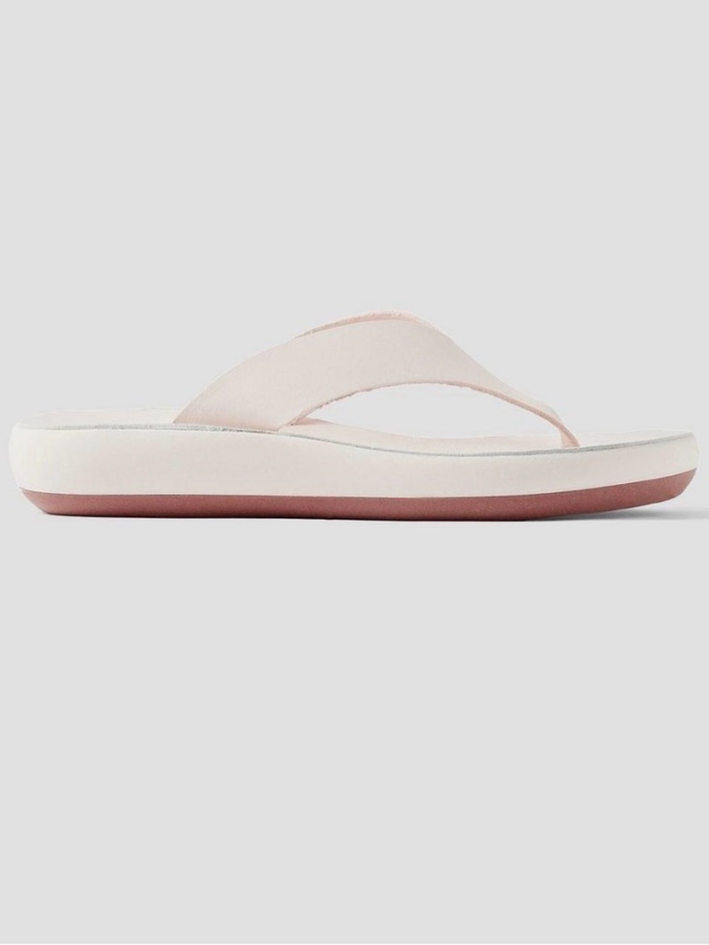 ANCIENT GREEK SANDALS Charys leather sandals off white 8